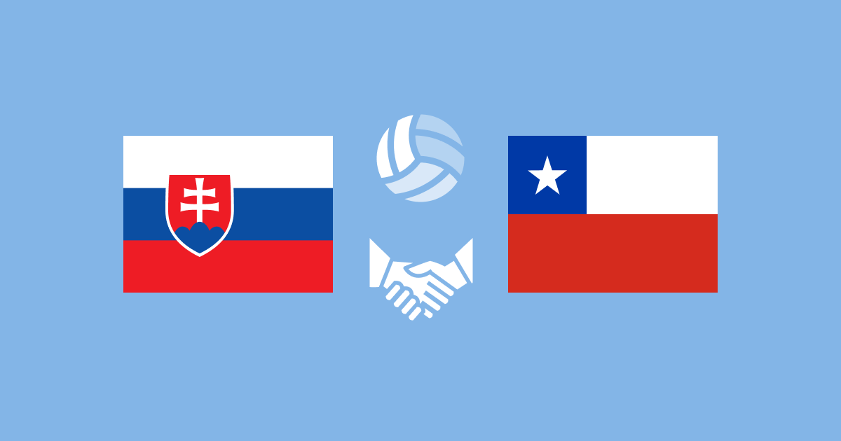 Zápas vo volejbale - Slovensko vs Čile
